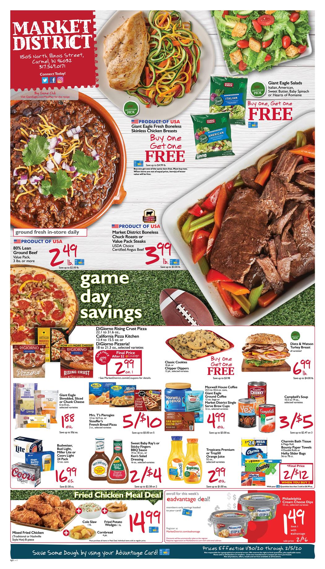 Giant Eagle Weekly Ad Jan 30 - Feb 5, 2020