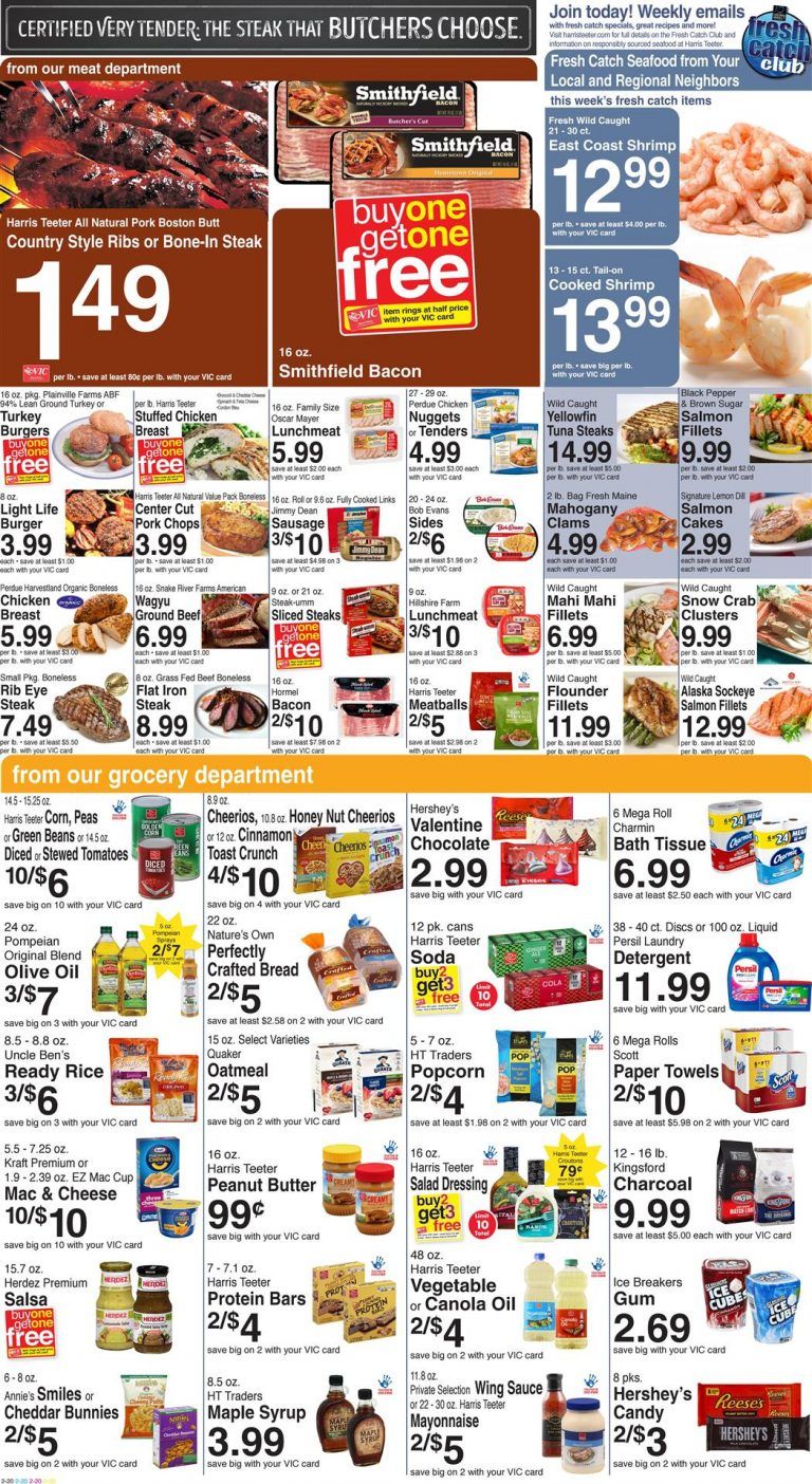 Harris Teeter Weekly Ad Jan 22 Jan 28, 2020