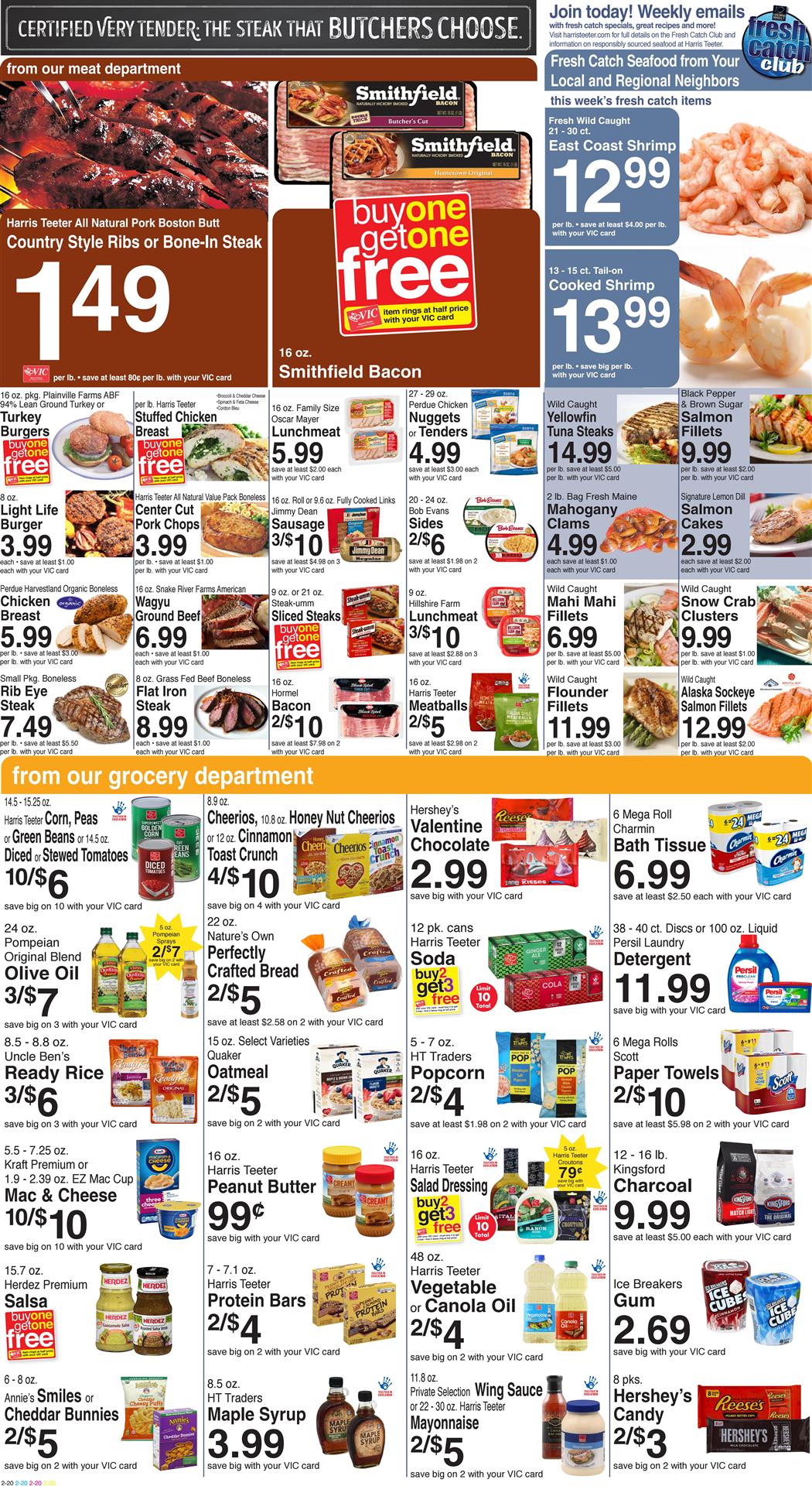 Harris Teeter Weekly Ad Jan 22 Jan 28, 2020