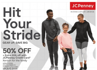 JCPenney Special Ad Sale Jan 24 – Jan 26, 2020