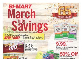 Bi-Mart Weekly Ad Feb 26 – Mar 08, 2020