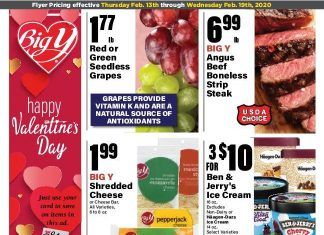 Big Y Weekly Ad Feb 13 – Feb 19, 2020