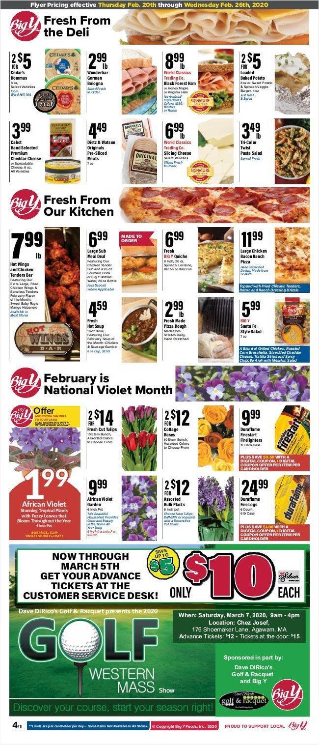 Big Y Weekly Ad Feb 20 Feb 26, 2020