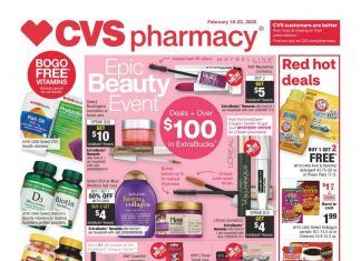 CVS Weekly Ad Feb 16 – Feb 22, 2020