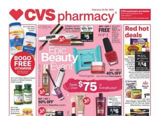 CVS Weekly Ad Feb 23 – Feb 29, 2020