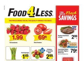 Food 4 Less Weekly Ad Feb 12 – Feb 18, 2020
