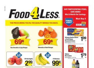 Food 4 Less Weekly Ad Feb 26 – Mar 03, 2020