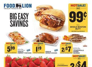 Food Lion Weekly Ad Feb 19 – Feb 25, 2020