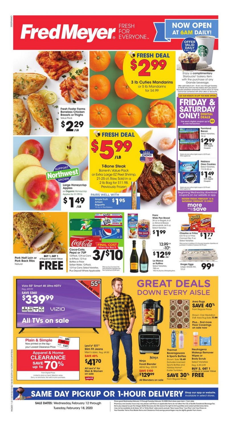 Fred Meyer Weekly Circular Feb 12 Feb 18, 2020