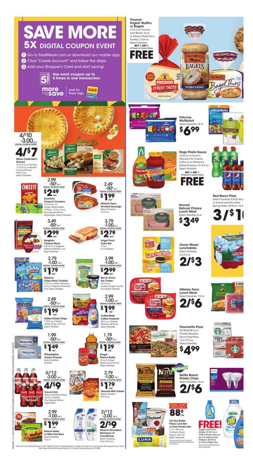 Fred Meyer Weekly Circular Feb 12 Feb 18, 2020