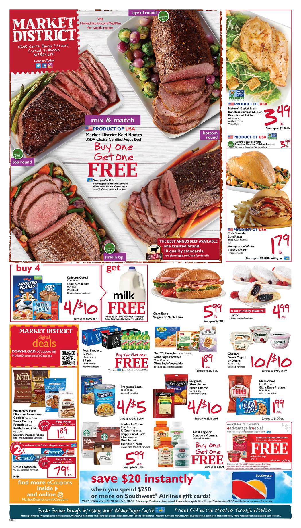 Giant Eagle Weekly Ad Feb 20 – Feb 26, 2020