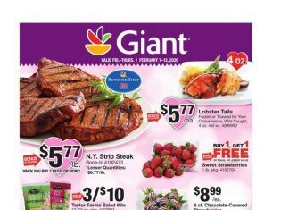 Giant Food Weekly Circular Feb 07 – Feb 13, 2020