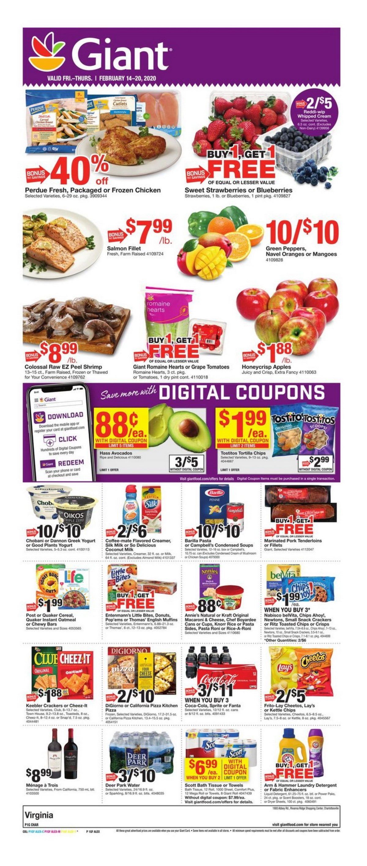 Giant Food Weekly Advertisement