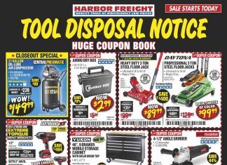 Harbor Freight Flyer Sale Feb 01 – Feb 29, 2020