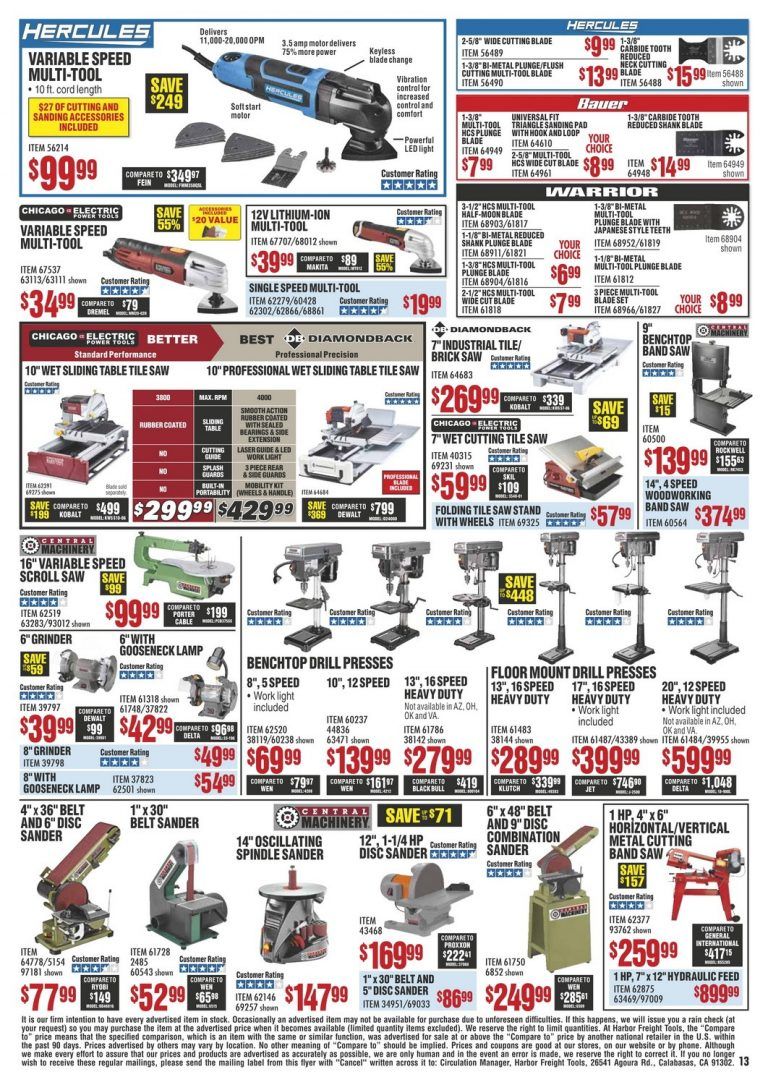 Harbor Freight Flyer Sale Feb 01 Feb 29, 2020