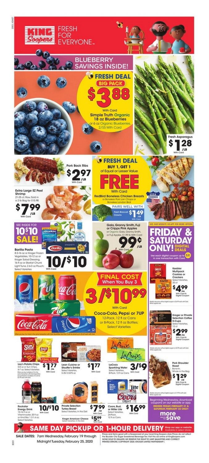King Soopers Weekly Ad Feb 19 Feb 25, 2020