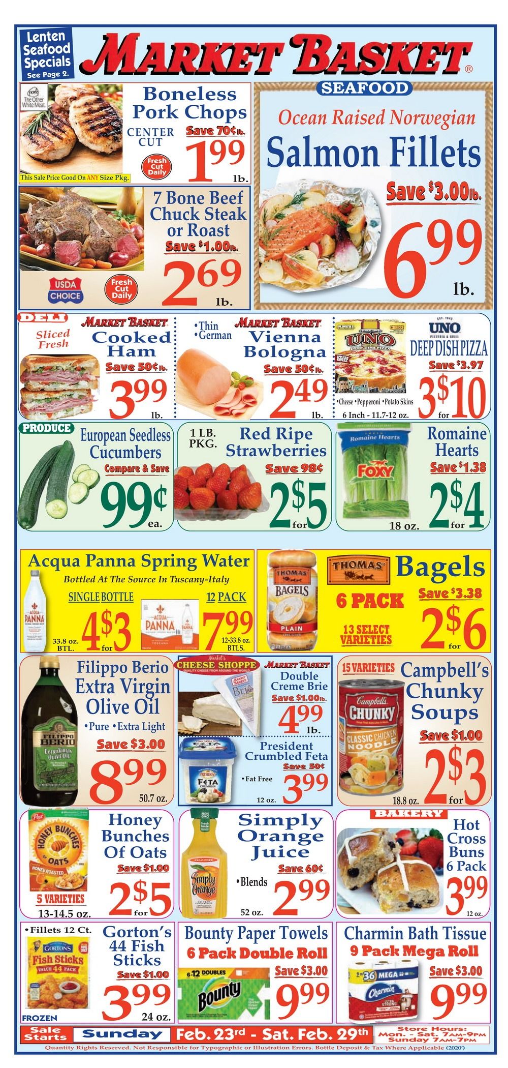 Market Basket Weekly Flyer Feb 23 Feb 29, 2020