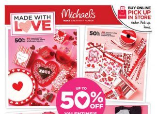 Michaels Weekly Ad Feb 2 – Feb 8, 2020