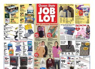 Ocean State Job Lot Weekly Ad Feb 06 – Feb 12, 2020