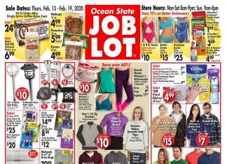 Ocean State Job Lot Weekly Ad Feb 13 – Feb 19, 2020
