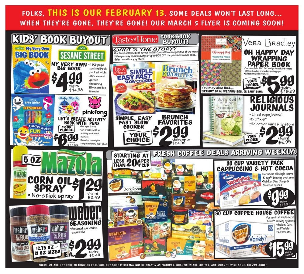 Ollie's Weekly Ad Feb 13 Feb 19, 2020
