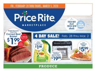 Price Rite Weekly Ad Feb 28 – Mar 05, 2020