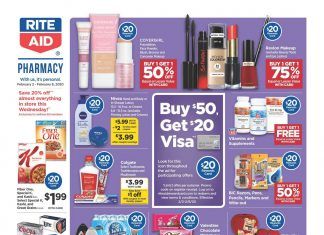 Rite Aid Weekly Ad Feb 02 – Feb 08, 2020