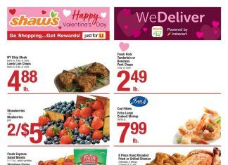 Shaw’s Weekly Ad Feb 07 – Feb 13, 2020