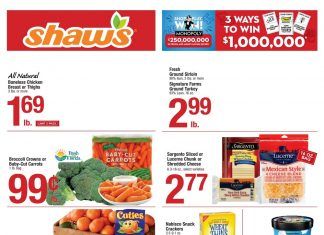 Shaw’s Weekly Ad Feb 28 – Mar 5, 2020