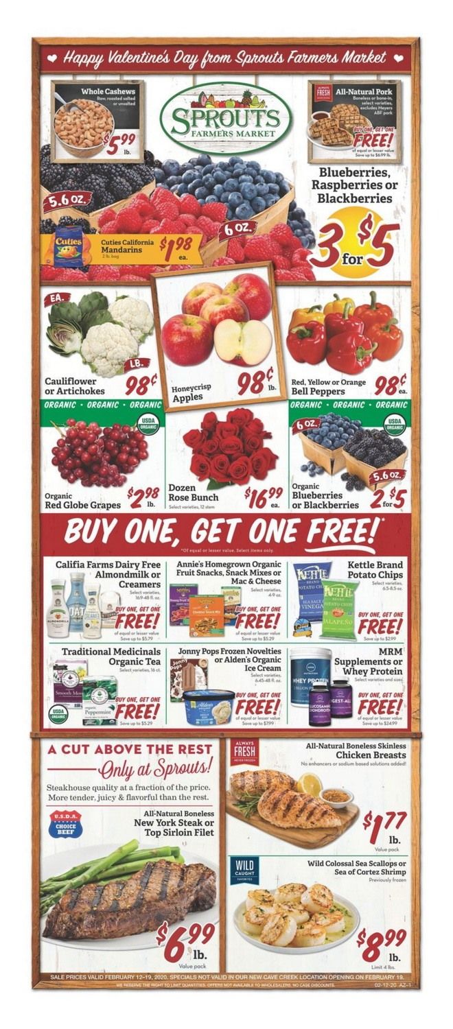 Sprouts Weekly Ad Feb 12 Feb 19, 2020
