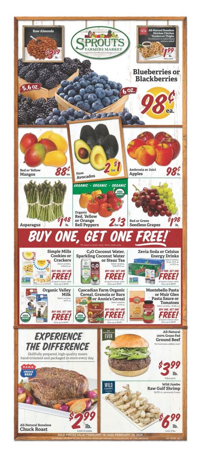 Sprouts Weekly Ad Feb 19 Feb 26, 2020