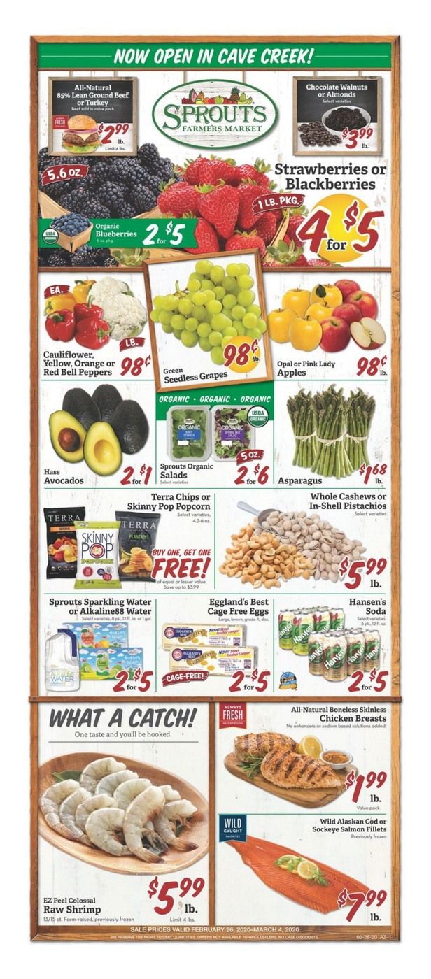 Sprouts Weekly Ad Feb 26 Mar 04, 2020