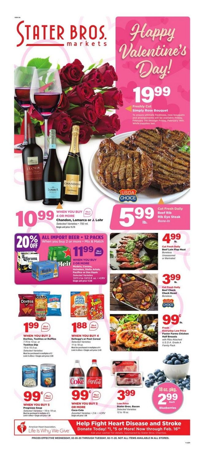 Stater Bros Weekly Ad Feb 05 Feb 11, 2020