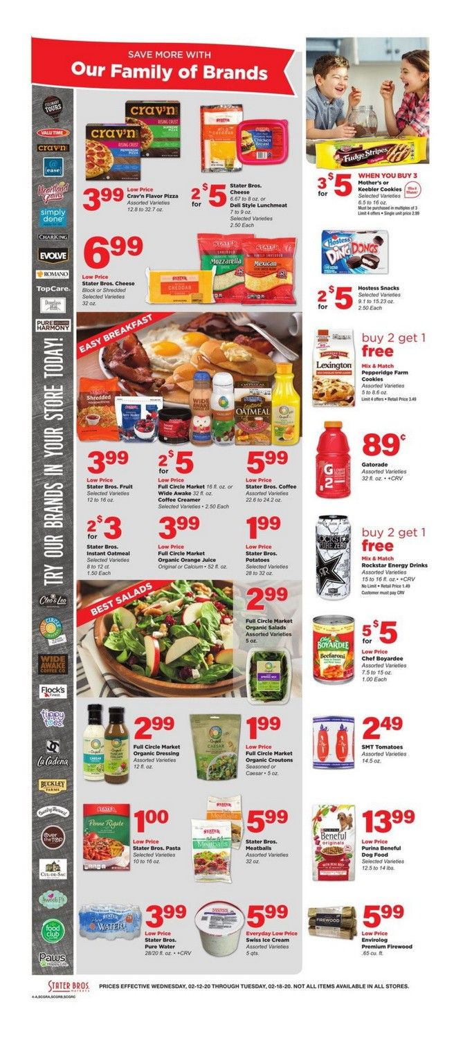 Stater Bros Weekly Ad Feb 12 Feb 18, 2020