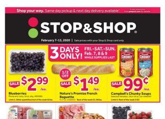 Stop & Shop Weekly Circular Feb 07 – Feb 13, 2020