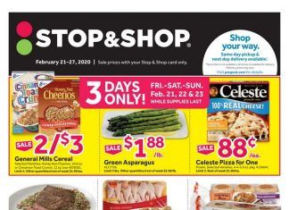 Stop & Shop Weekly Circular Feb 21 – Feb 27, 2020