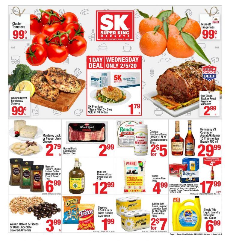 Super King Weekly Ad Feb 05 Feb 11, 2020