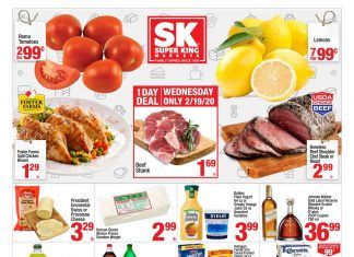 Super King Weekly Ad Feb 19 – Feb 25, 2020