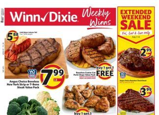Winn-Dixie Weekly Ad Feb 05 – Feb 11, 2020