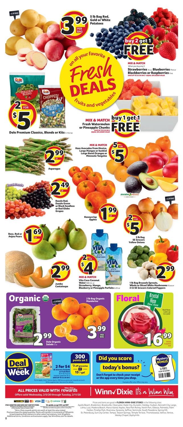 WinnDixie Weekly Ad Feb 05 Feb 11, 2020