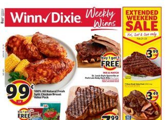 Winn-Dixie Weekly Ad Feb 19 – Feb 25, 2020