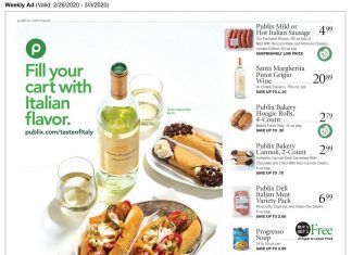 Publix Weekly Ad Feb 26 – Mar 3, 2020