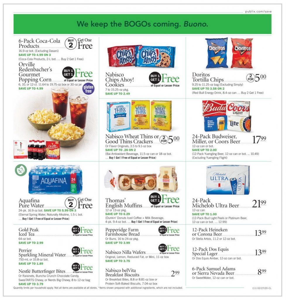 Publix Weekly Ad Feb 26 – Mar 3, 2020