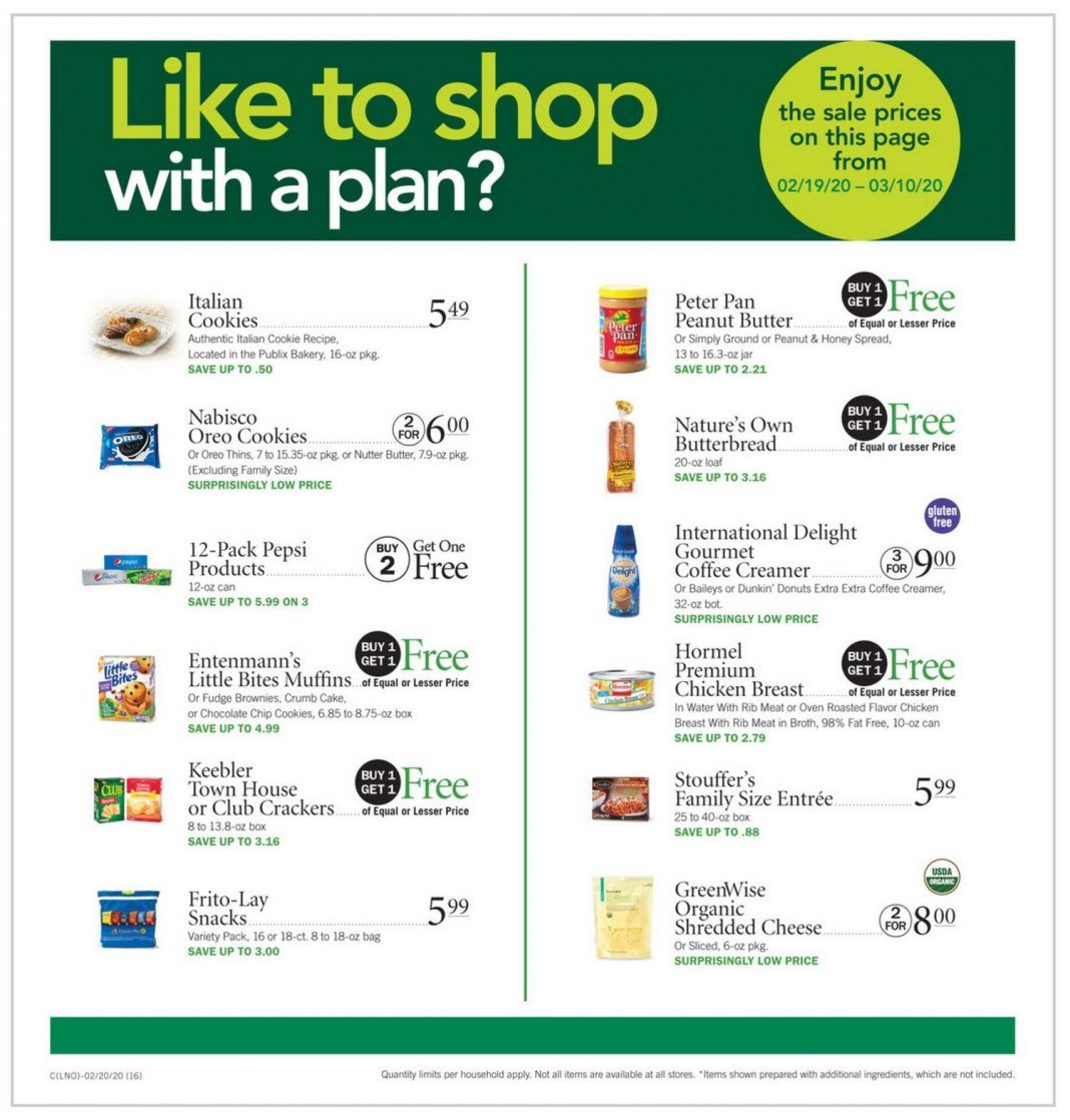Publix Weekly Ad Feb 26 Mar 3, 2020