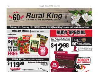 Rural King Weekly Ad Feb 2 – Feb 15, 2020