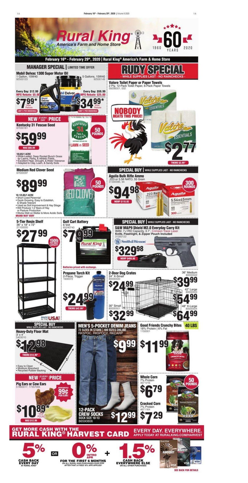 Rural King Weekly Ad Feb 16 Feb 29, 2020