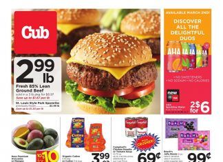 Cub Foods Weekly Ad Mar 01 – Mar 07, 2020