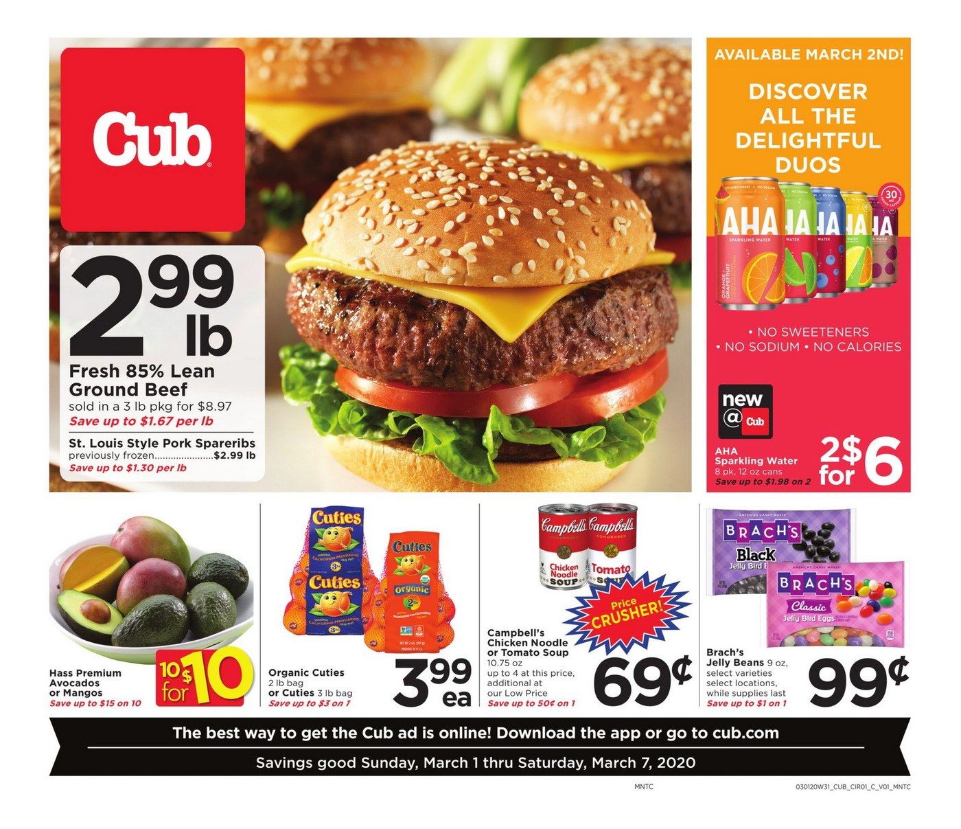 Cub Foods Weekly Ad Mar 01 Mar 07, 2020