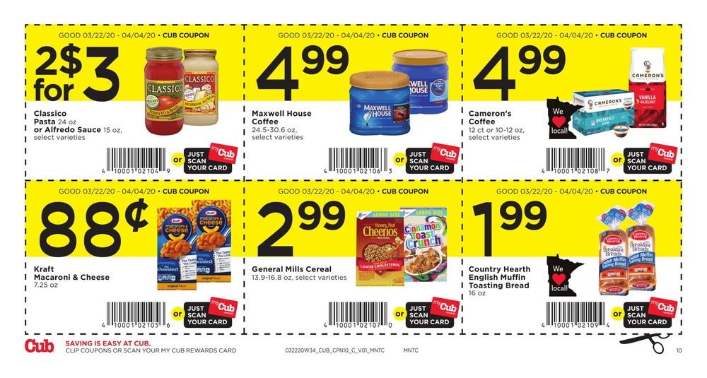 Cub Foods Happy Easter Ad Mar 22 Apr 04, 2020