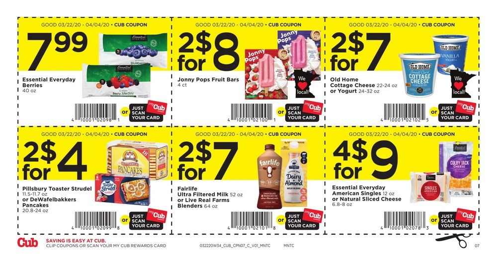 Cub Foods Happy Easter Ad Mar 22 Apr 04, 2020
